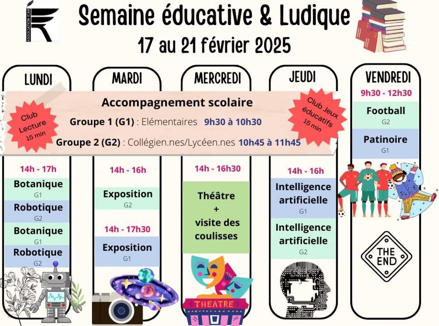 Semaine Educative et Ludique - Février 2025