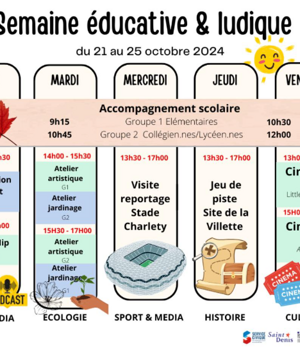 Semaine Educative et Ludique - Février 2025