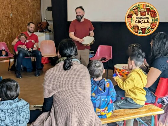 Drumtastic Circle con Famiglie
