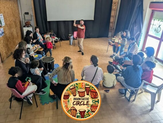 Drumtastic Circle con Famiglie