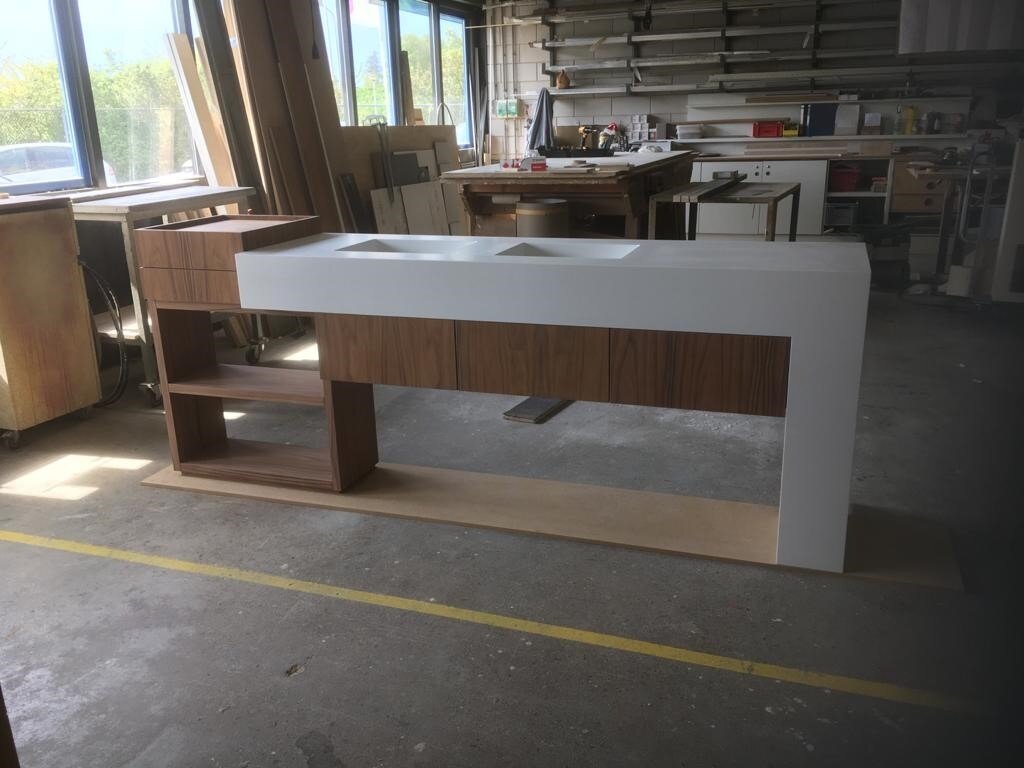 Ontwerp voor een badmeubel gerealiseerd!