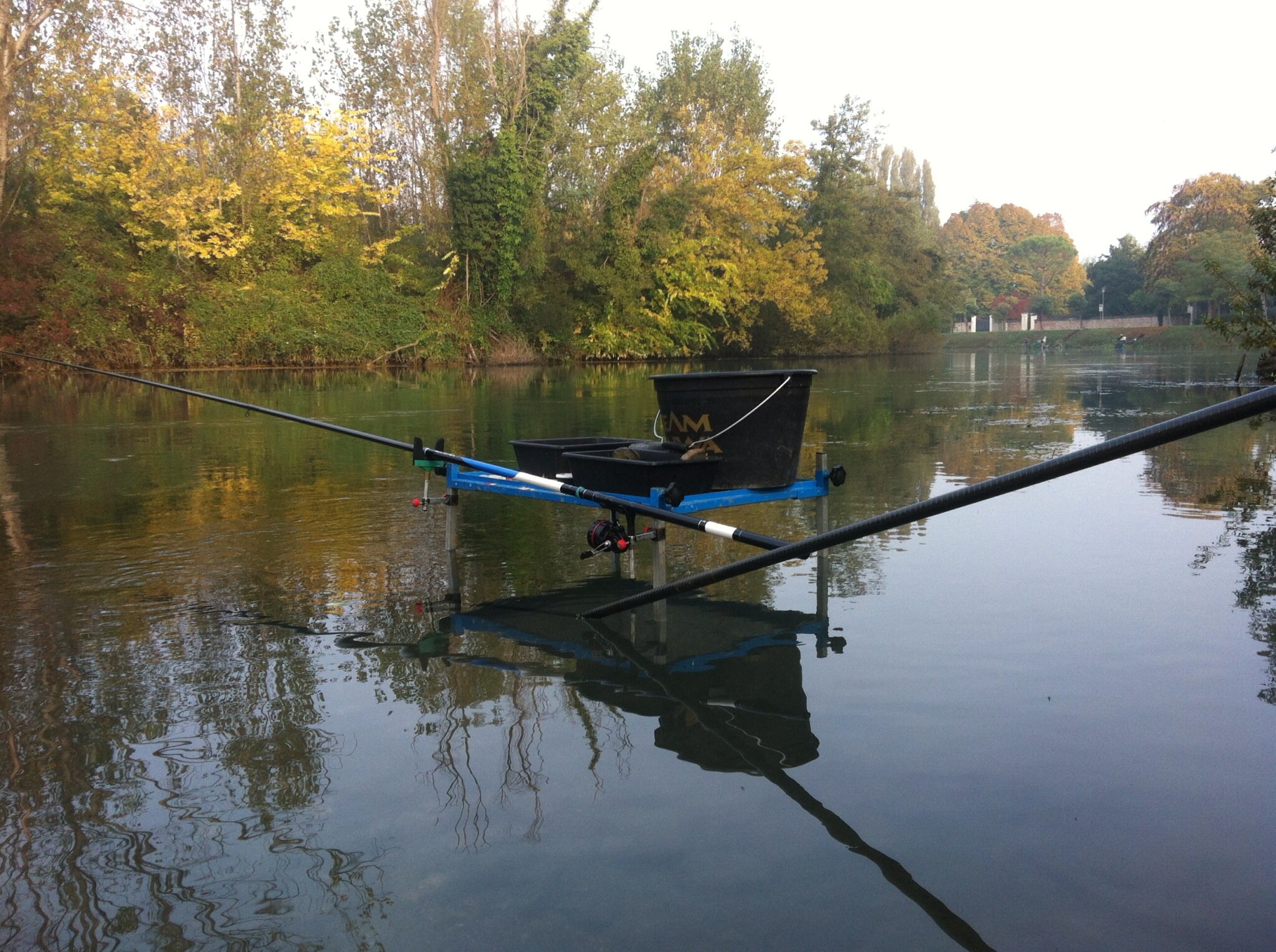 Pesca bolognese cavedano fiume galleggiante bigattino inverno estate enrico avagliano cristian magnani