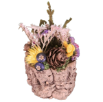 tronchetto-di-sughero-con-fiori-e-stelle-alpine