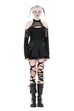 punk-metal-mini-skirt