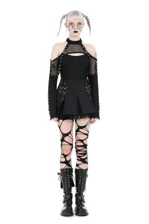 punk-metal-mini-skirt