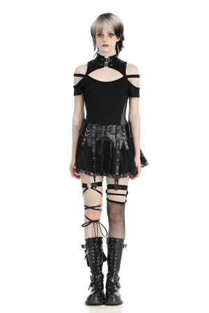 punk-goth-mini-skirt