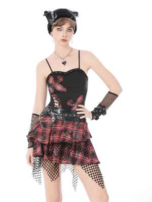 gothic-high-waist-skirt