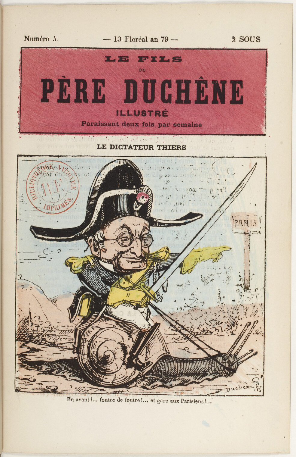 Le Fils du p&egrave;re Duch&ecirc;ne illustr&eacute;