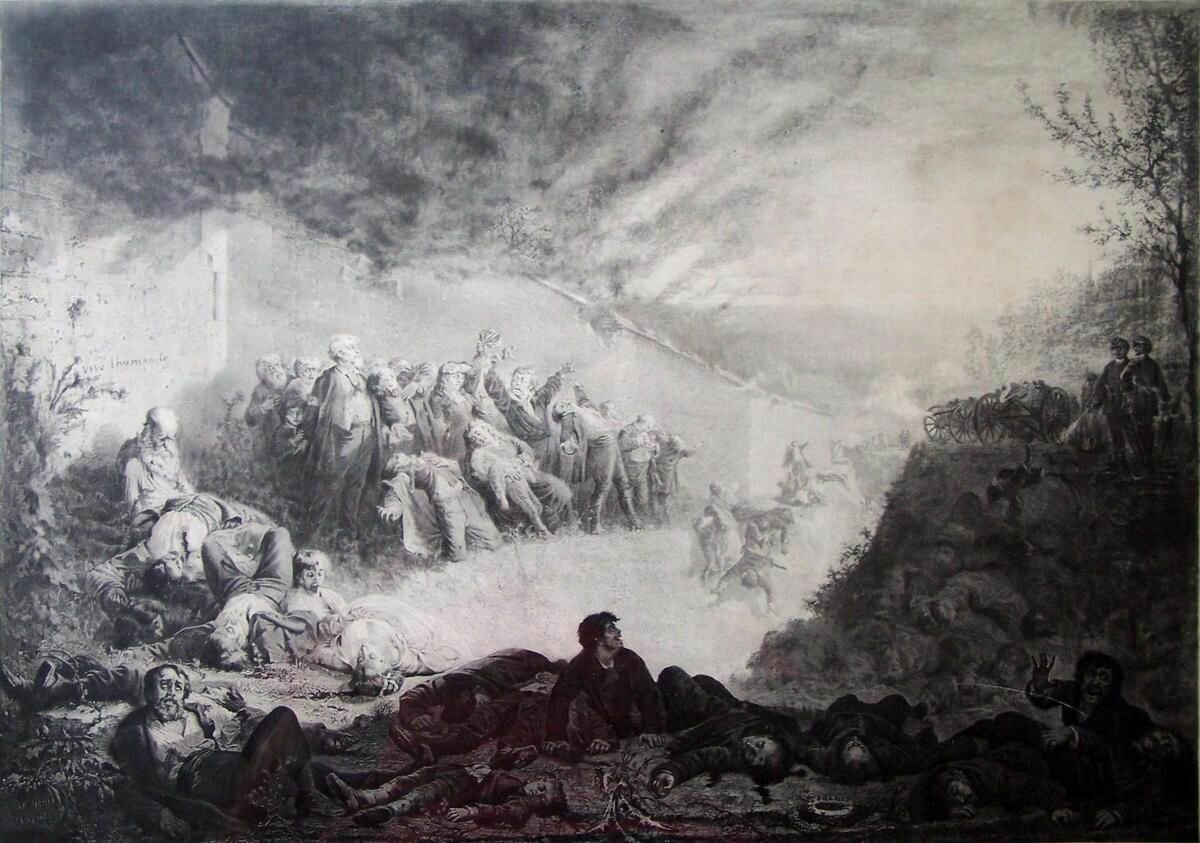 Shot at the foot of a wall in the Père-Lachaise cemetery