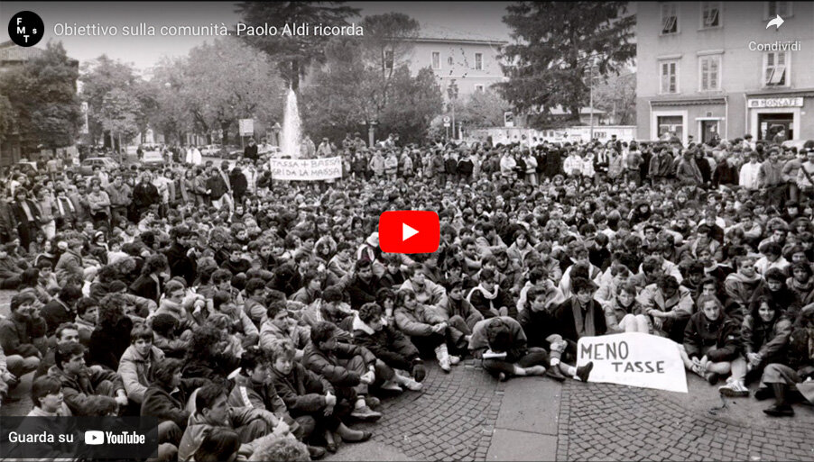 Obiettivo sulla comunità. Paolo Aldi ricorda 