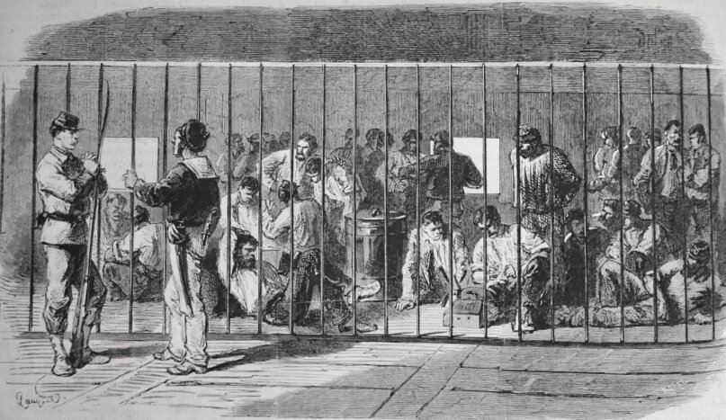 The sad conditions of the imprisoned National Guardsmen