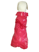 modello-melograno-impermeabile-rosso-a-pois-e-finitura-lucida