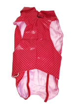 modello-melograno-impermeabile-rosso-a-pois-e-finitura-lucida
