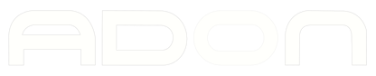 adon logo bianco