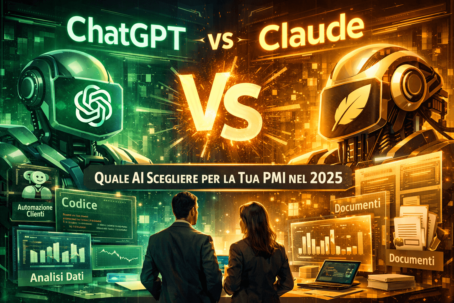 ChatGPT vs Claude 2025: Confronto Pratico per Imprenditori PMI
