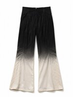 pantaloni-a-zampa-in-cotone-con-sfumatura