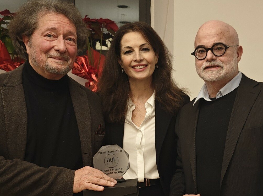 Premio Autori 2025: premiato Umberto Marino alla Casa del Cinema di Roma Premio Autori 2025: premiato Umberto Marino alla Casa del Cinema di Roma