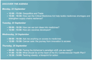 EFPIA Life Sciences Week