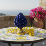pigna-siciliana-in-ceramica-decorata-a-mano-blu
