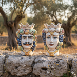 coppia-teste-di-moro-fume-in-ceramica-artigianale-siciliana-fatto-a-mano