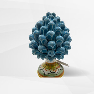 pigna-siciliana-in-ceramica-decorata-a-mano-azzurro