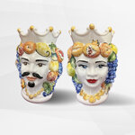 coppia-teste-di-moro-in-ceramica-siciliana-artigianale-25-cm-maschio-e-femmina-con-collana-decorata