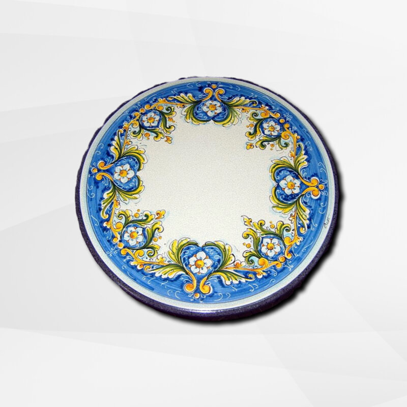 tavolo-in-pietra-lavica-decorato-a-mano-motivo-blu-caltagirone