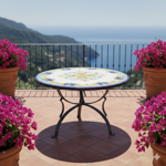 tavolo-in-pietra-lavica-decorato-a-mano-motivo-iride