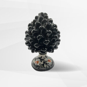 pigna-siciliana-in-ceramica-decorata-a-mano-nero