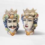 coppia-teste-di-moro-fume-in-ceramica-artigianale-siciliana-fatto-a-mano