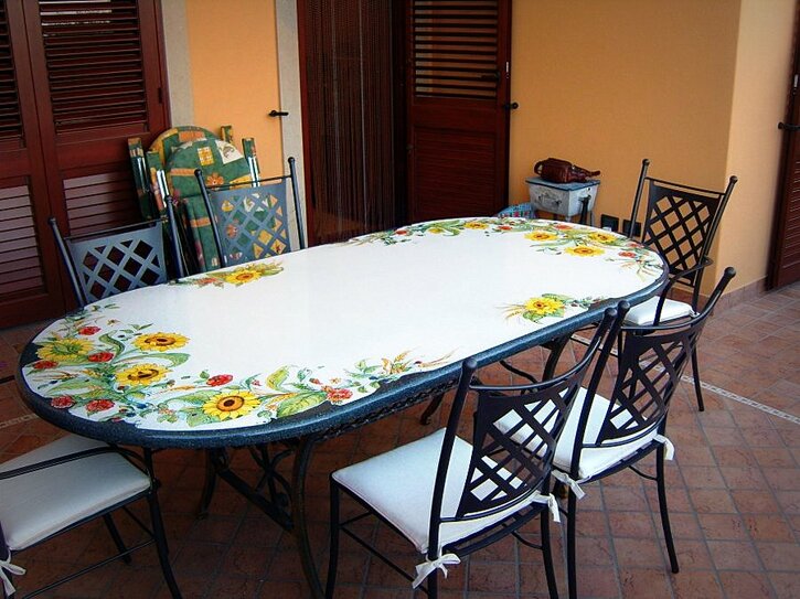 Creart Ceramiche Tavoli in Pietra Lavica Smaltati Creart Ceramiche Tavoli in Pietra Lavica Smaltati