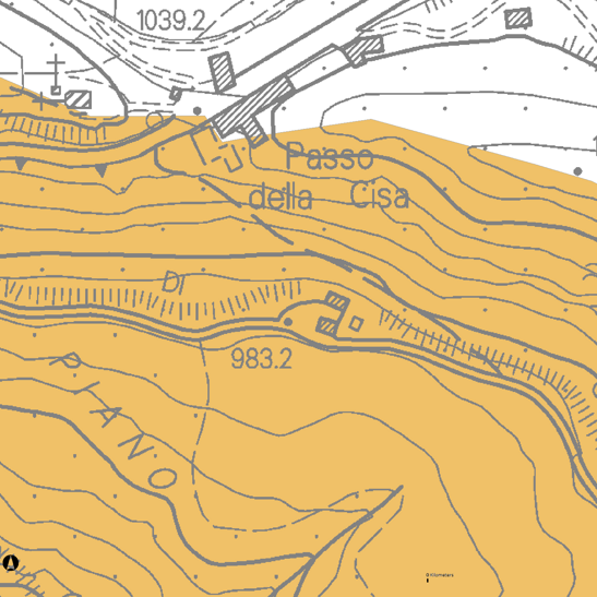 rilievo del territorio
