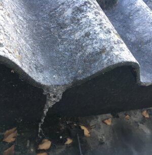 Copertura in amianto