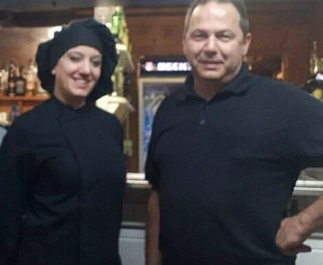 Elena e Franco Proprietari Ristorante Altamarea Marina di Massa