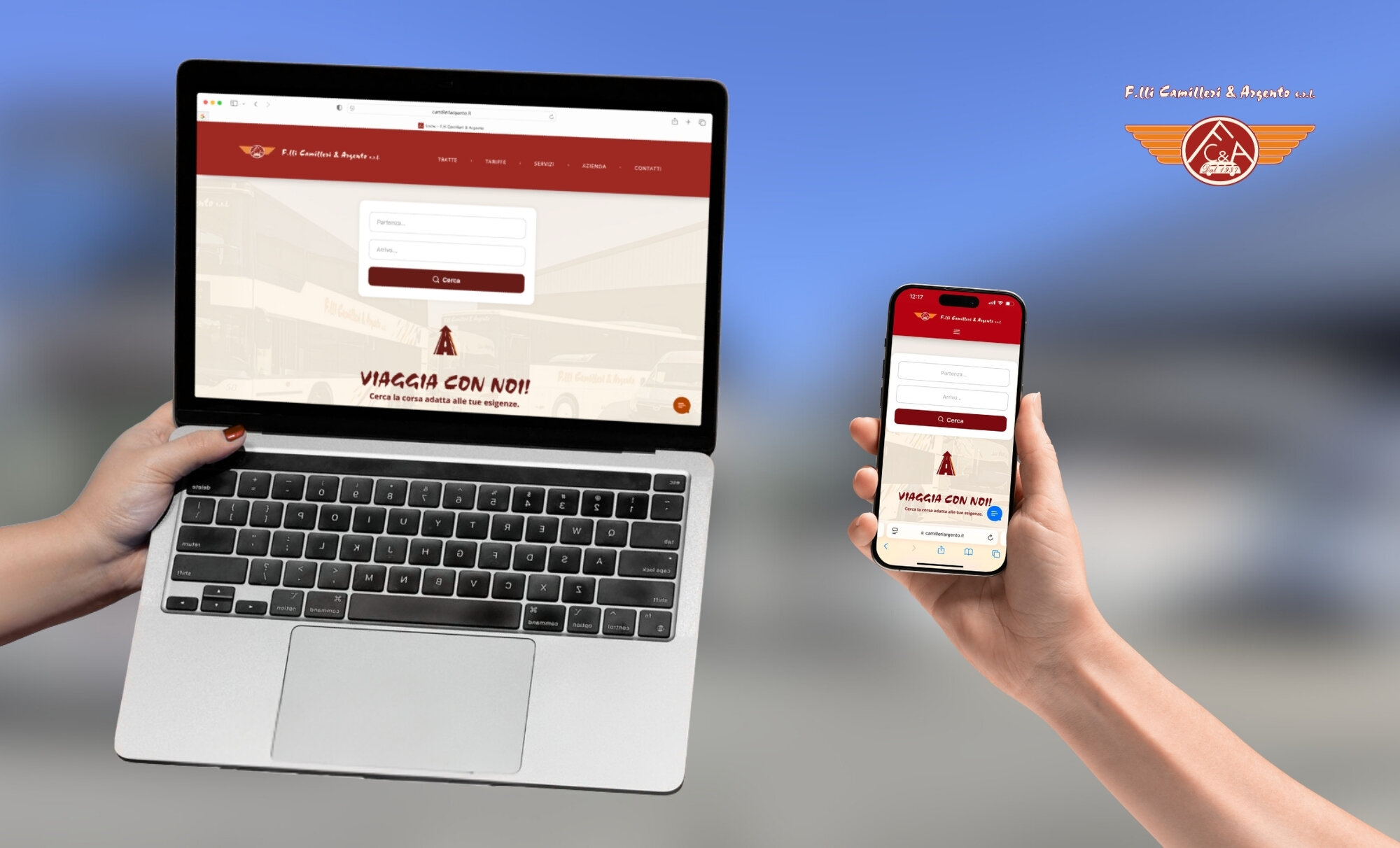 🌐 Online il nuovo sito F.lli Camilleri & Argento