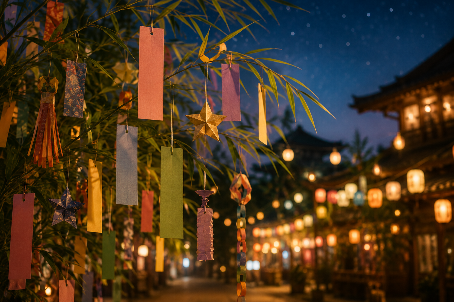Tanabata e la festa dei desideri e come scriverli in giapponese Tanabata e la festa dei desideri e come scriverli in giapponese