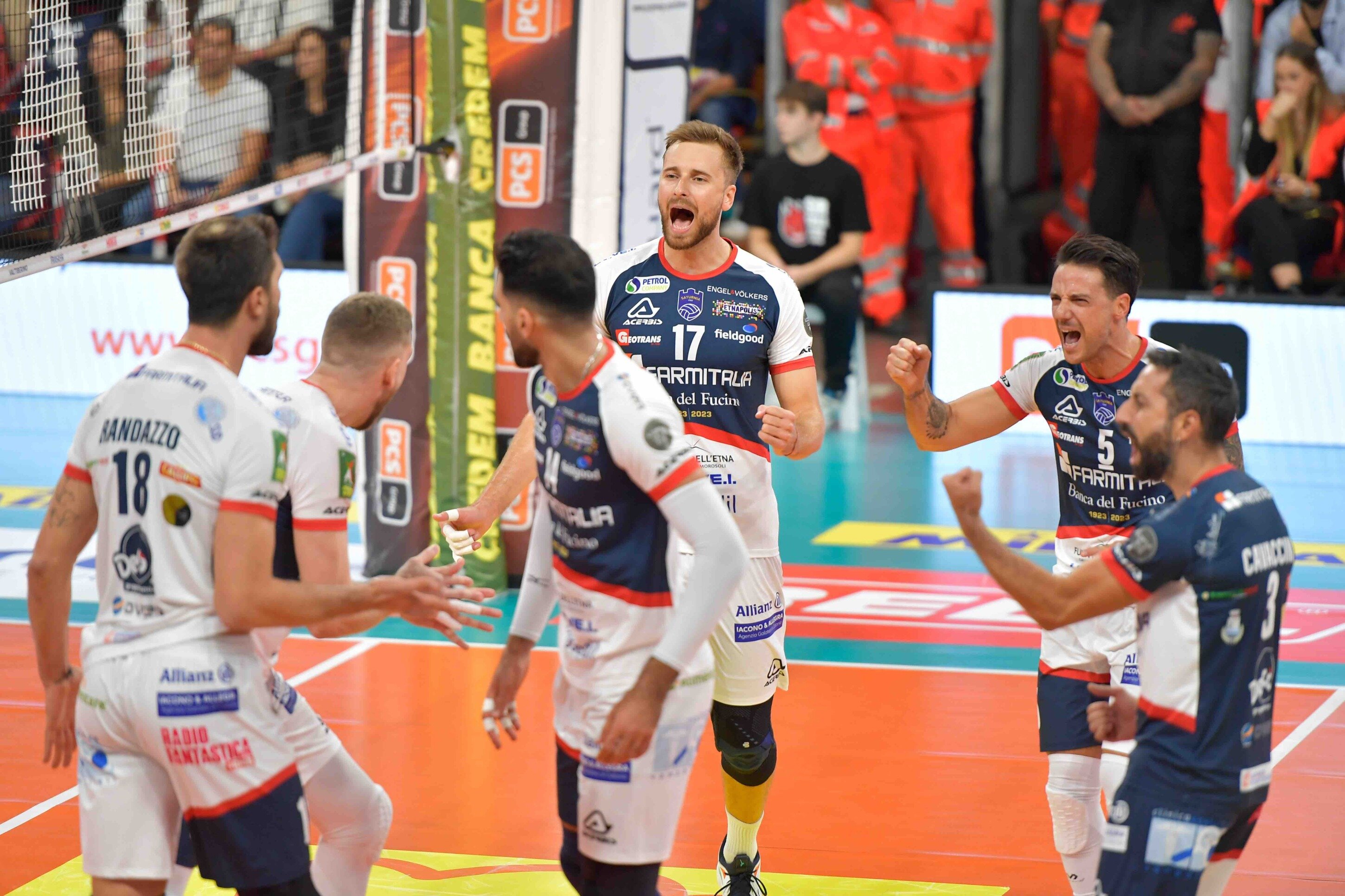 SuperLega, la Farmitalia Saturnia ospita al PalaCatania il Cisterna