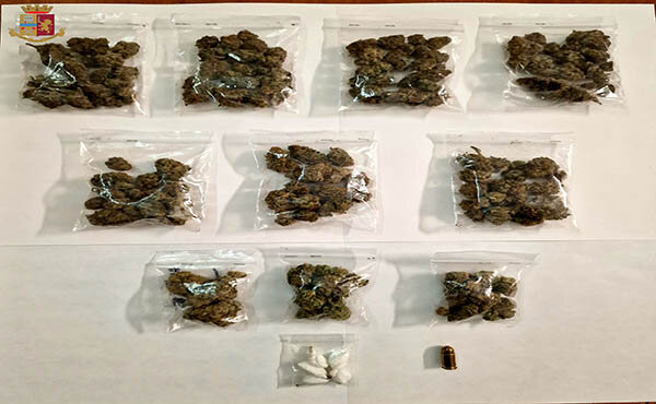 Trovato a &ldquo;Borgo-Sanzio&rdquo; con droga e proiettili, giovane pusher arrestato dalla Squadra Mobile