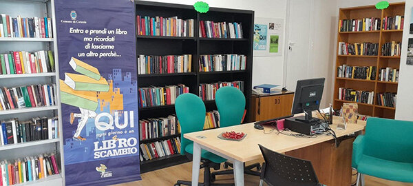 Nuovi locali e catalogo libri per la riapertura del Bookcrossing in via di Sangiuliano
