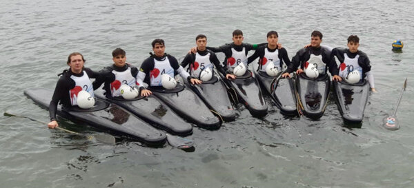Canoa Polo - A maschile, a Cagliari protagonista la Polisportiva Canottieri Catania con tre successi e due pareggi