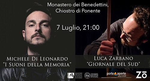 Il 7 Luglio ai &ldquo;Benedettini&rdquo; di Catania le performance video-musicali di &ldquo;Soundtrack Residences&rdquo;