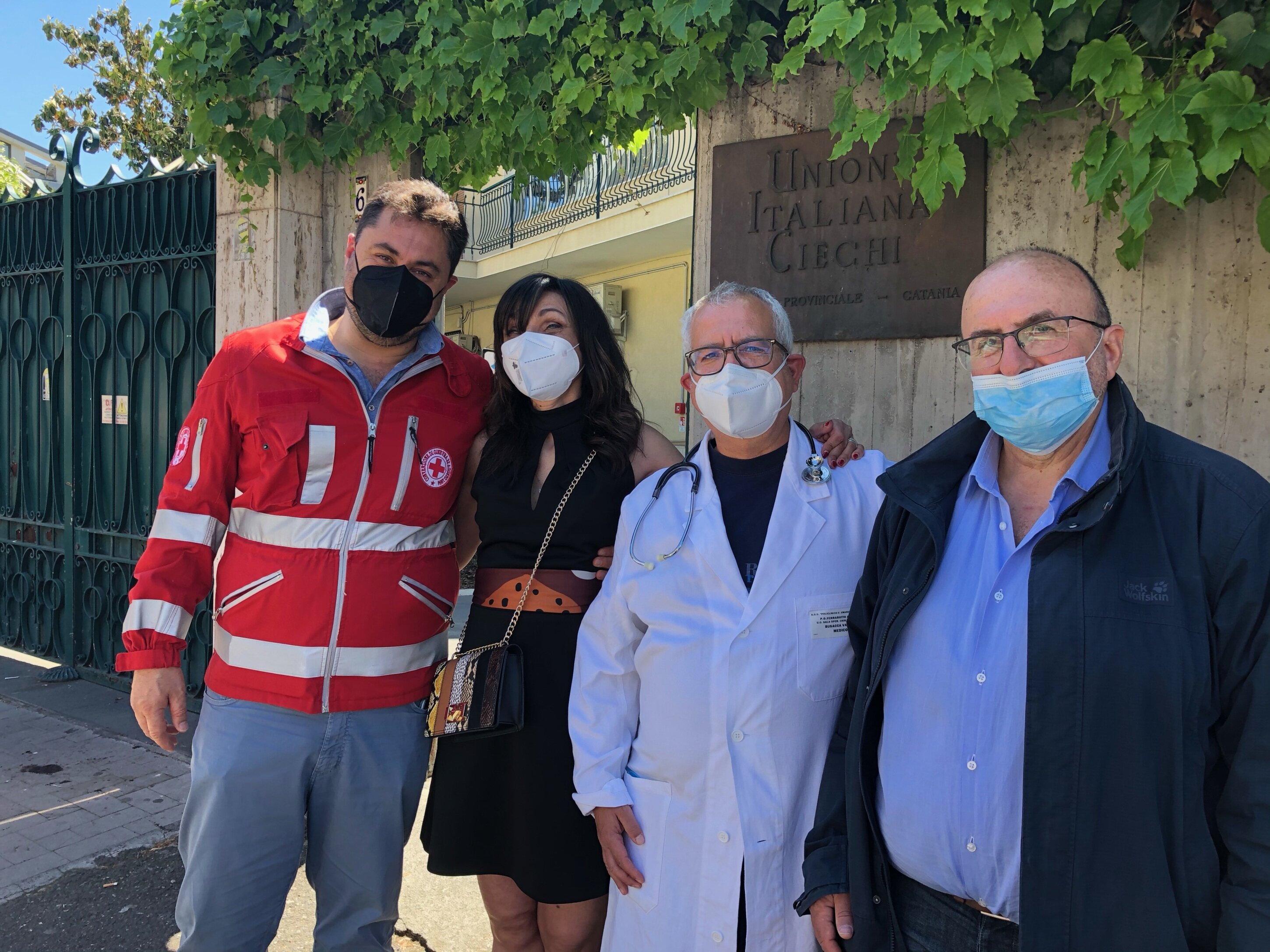 Unione Italiana Ciechi e Ipovedenti, vaccini per lavoratori e assistiti di Catania
