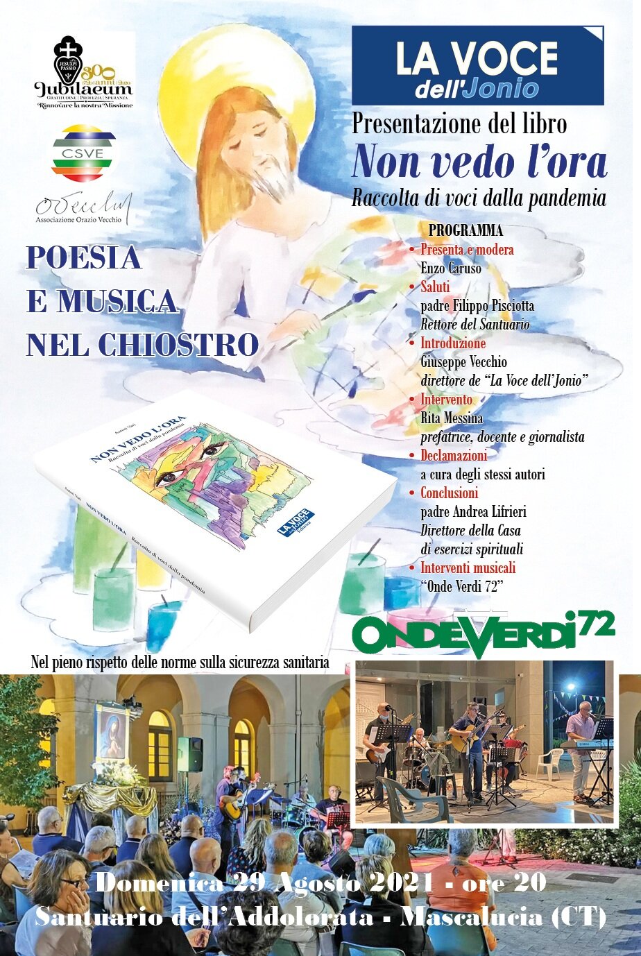 &ldquo;Raccolta di voci dalla pandemia&nbsp; - Non vedo l&rsquo;ora&rdquo;, il 29 agosto a Mascalucia