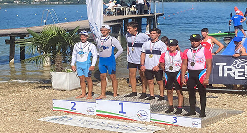 Canoa olimpica, a Caldonazzo, anche nell&rsquo;ultima giornata,&nbsp;vola la squadra del Circolo Canoa Catania