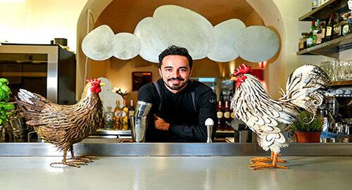 Drink e Cinema, "Tiberio il formidabile" di Franco Di Pietro, bar manager di EGGS a Roma