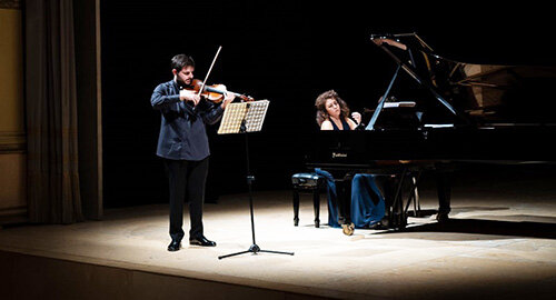 Il 15 luglio si inaugura a Pedara il Vineyard Music Festival con il violista Matteo Rocchi e la pianista Ludovica Vincenti