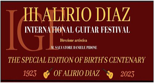 Dal 19 al 21 maggio a Catania terza edizione del Festival Chitarristico internazionale Alirio Diaz