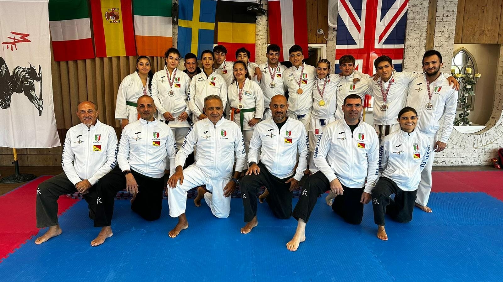 Ju Jitsu, per gli atleti siciliani Csain prestigiose medaglie nel Duo Kata e Random Attacks