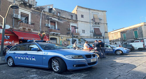Presidi interforze nel quartiere San Cristoforo e di Corso Sicilia: tolleranza zero per i motociclisti senza casco