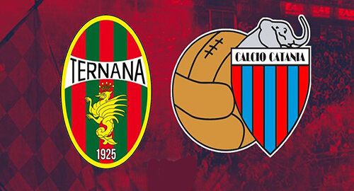 Serie C- Play off, il Catania ospite stasera della Ternana, per gli etnei serve la vittoria per passare il turno